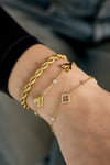Flower Stone Bracelet
