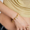 The Golden Heart Bracelet